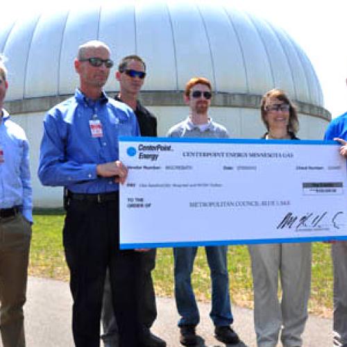 Blue Lake Wastewaster Treatment Plant nets hefty CenterPoint rebate for biogas digester project