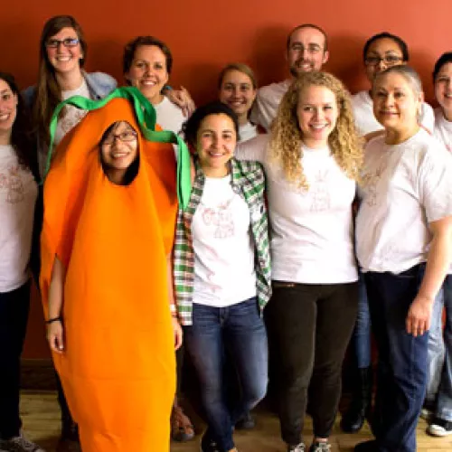 Carrot Mobbers at El Norteño