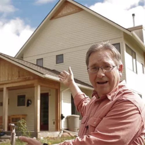 A screenshot from one of the videos, "Building Science is No BS"