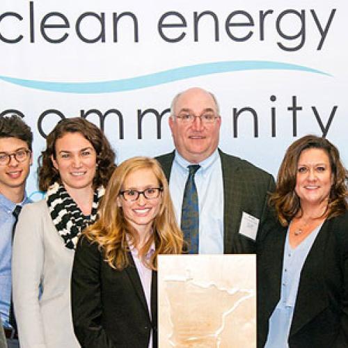 Award recipients from the 2016 Clean Energy Community Awards