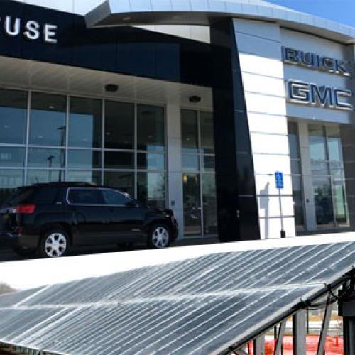 Kruse Motors in Marshall, MN goes solar