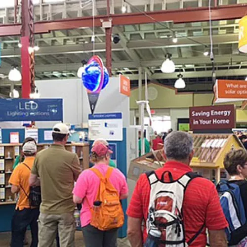 This year's Energy Home in the Minnesota State Fair Eco Experience building