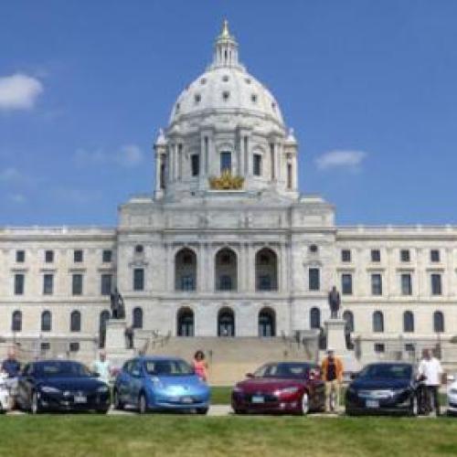 EV event at the capitol