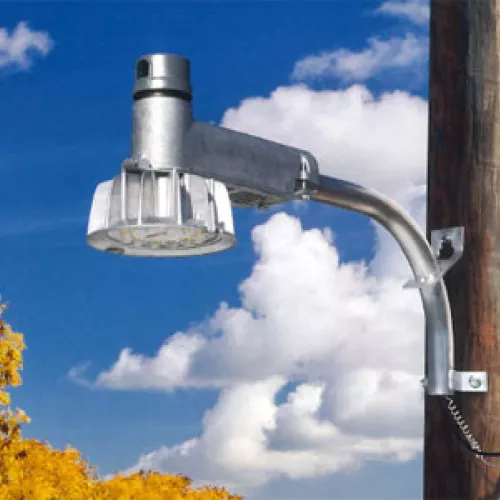 New LED street lighting in Tamarack, MN