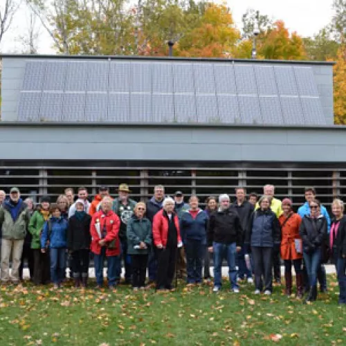 Solar energy on an educational facility at University of Minnesota Duluth