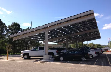 Red Wing Public Works Solar Carport