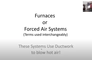 furance or forced-air