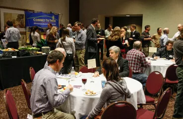 Attendees network at the Metro CERT Annual Event