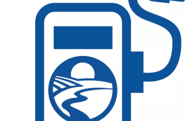 CERTs logo on an electric vehicle charger