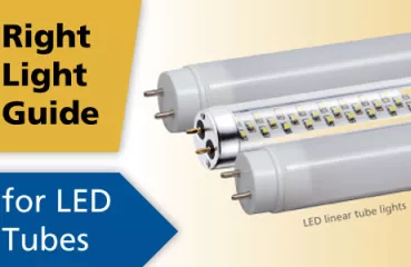 CERTs Right Light Guide for LED Tube Lights