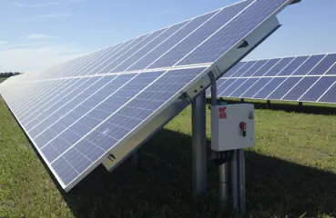 Slayton solar PV array