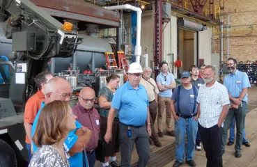 Touring NRRI's biomass research