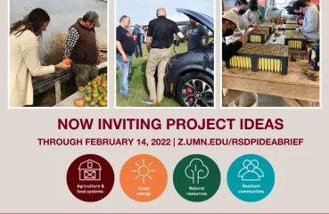 RSDP Call for project ideas