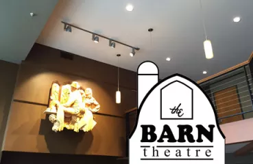 LED lighting upgrades at The Barn Theatre in Willmar we funded in part by a WC CERT seed grant