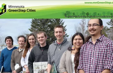 Minnesota cities were matched with UMD students this past spring to work on sustainability issues.