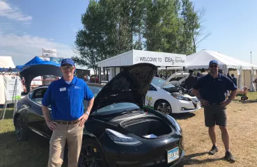 EVs at Farmfest