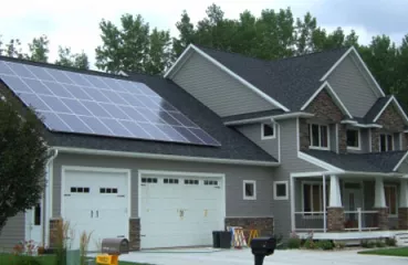 8.5kW Winona residential solar installation by Innovative Power Systems in 2010