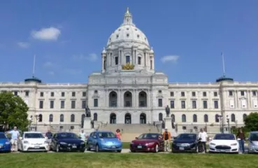 EV event at the capitol