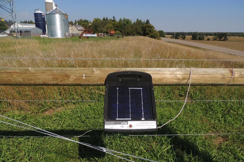 Solar-Powered Electric Fencing