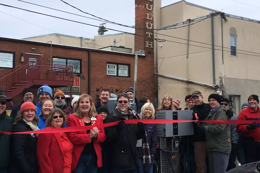 The Ribbon Cutting