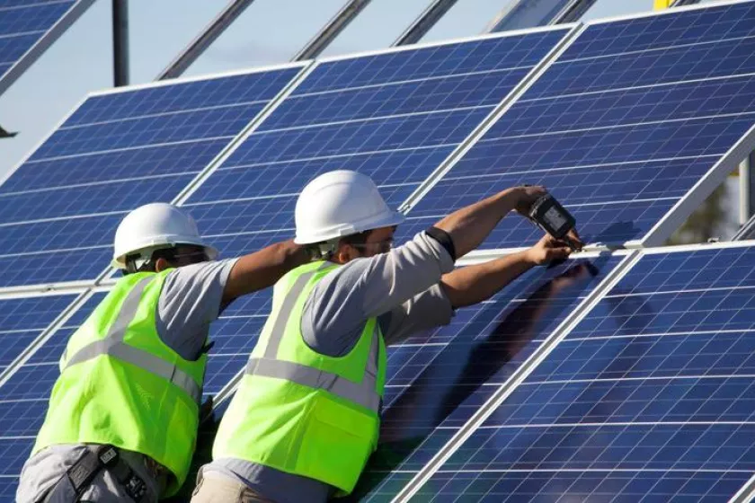 solar install