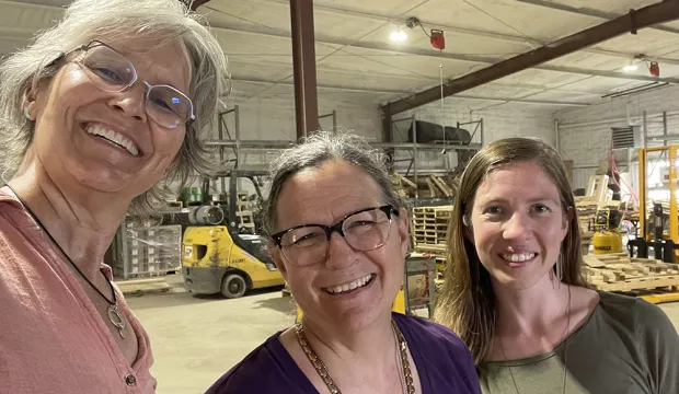 Erika Gilsdorf with Carolyn Pohlman and Nadya Bucklin
