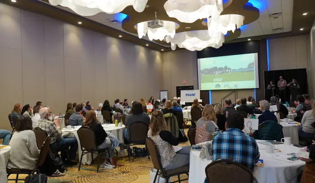 people seated at the retreat