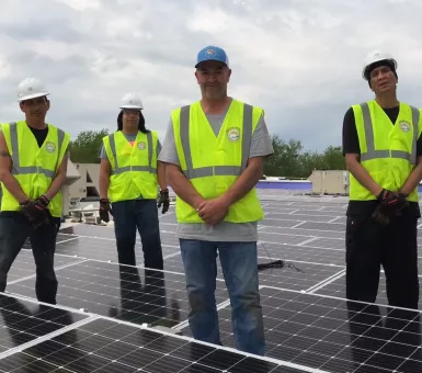 red lake govt center solar
