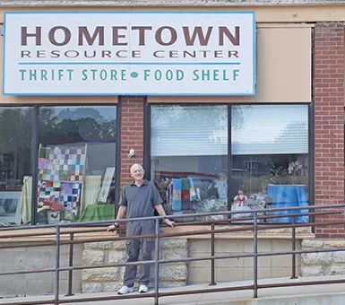 Hometown Resource Center Director Tom Parlin