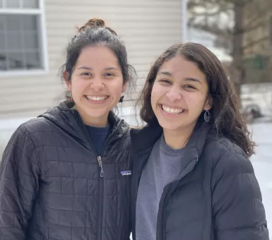 Clarissa Guzman and Angie Orrego