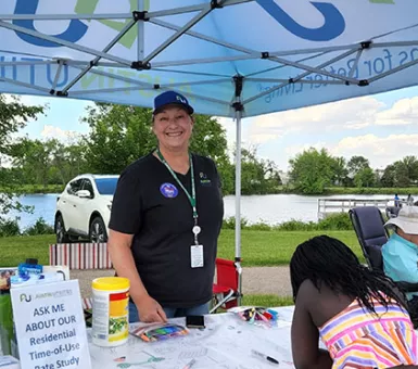 Kelly Lady tabling