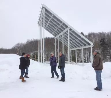 solar and snow