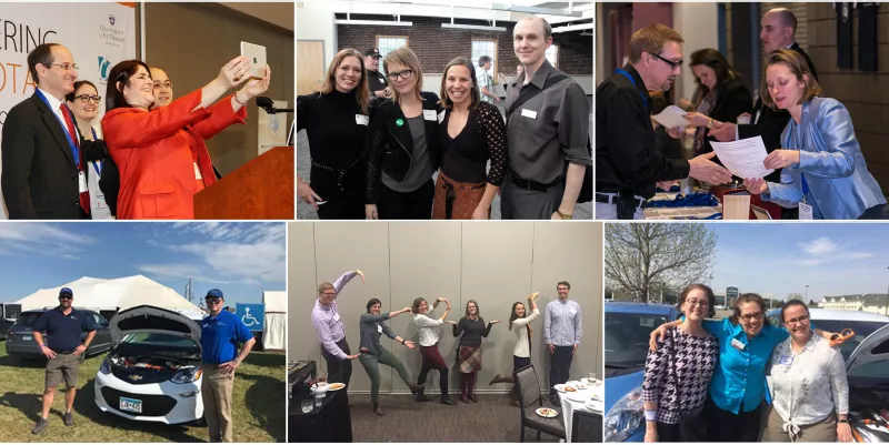 Grid of CERTs staff through the years