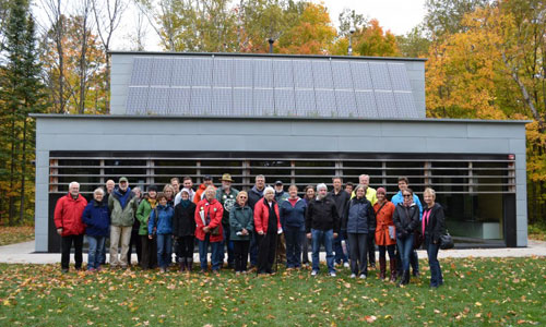 Solar energy on an educational facility at University of Minnesota Duluth